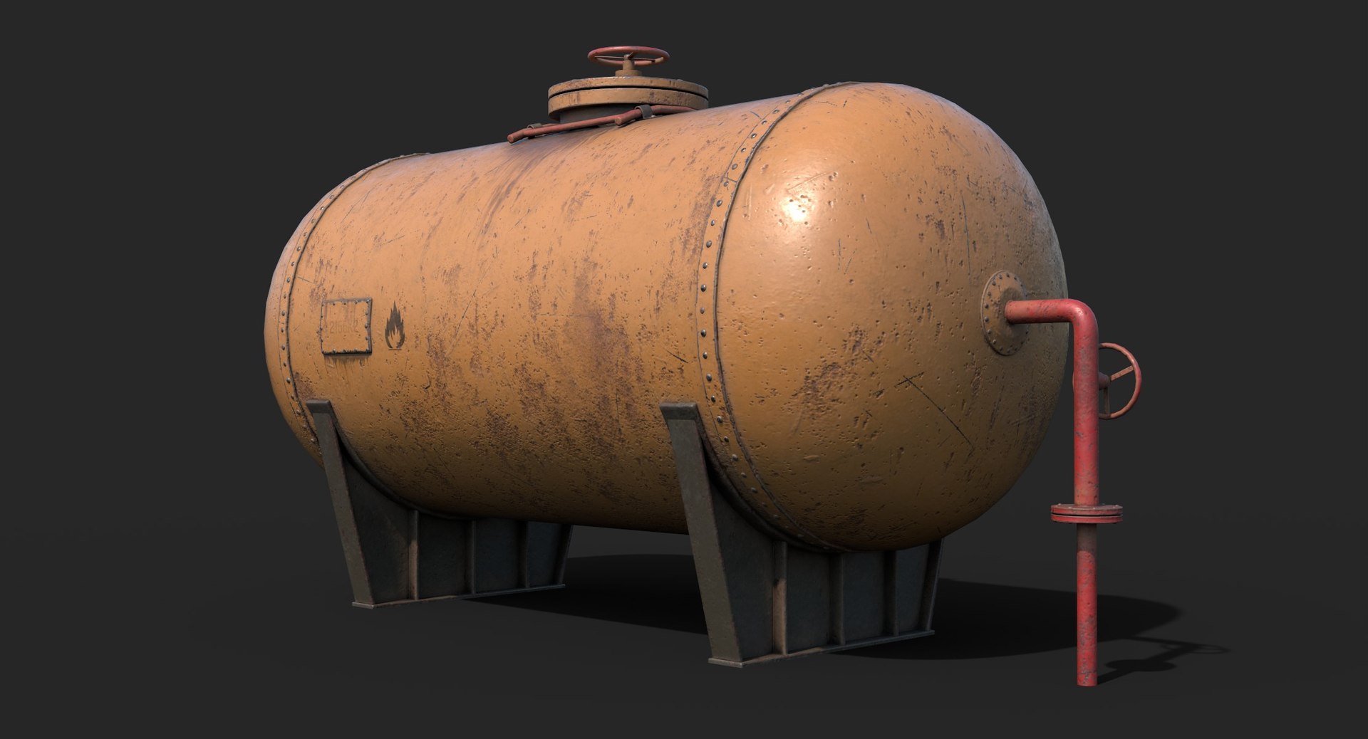 Tank Container 3D - TurboSquid 1371204