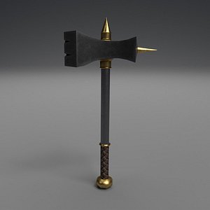 Fantasy Hammer Low-poly 3D model