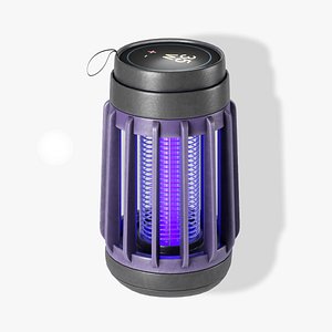 Realistic - Mosquito Repellent Model 3D - Purple