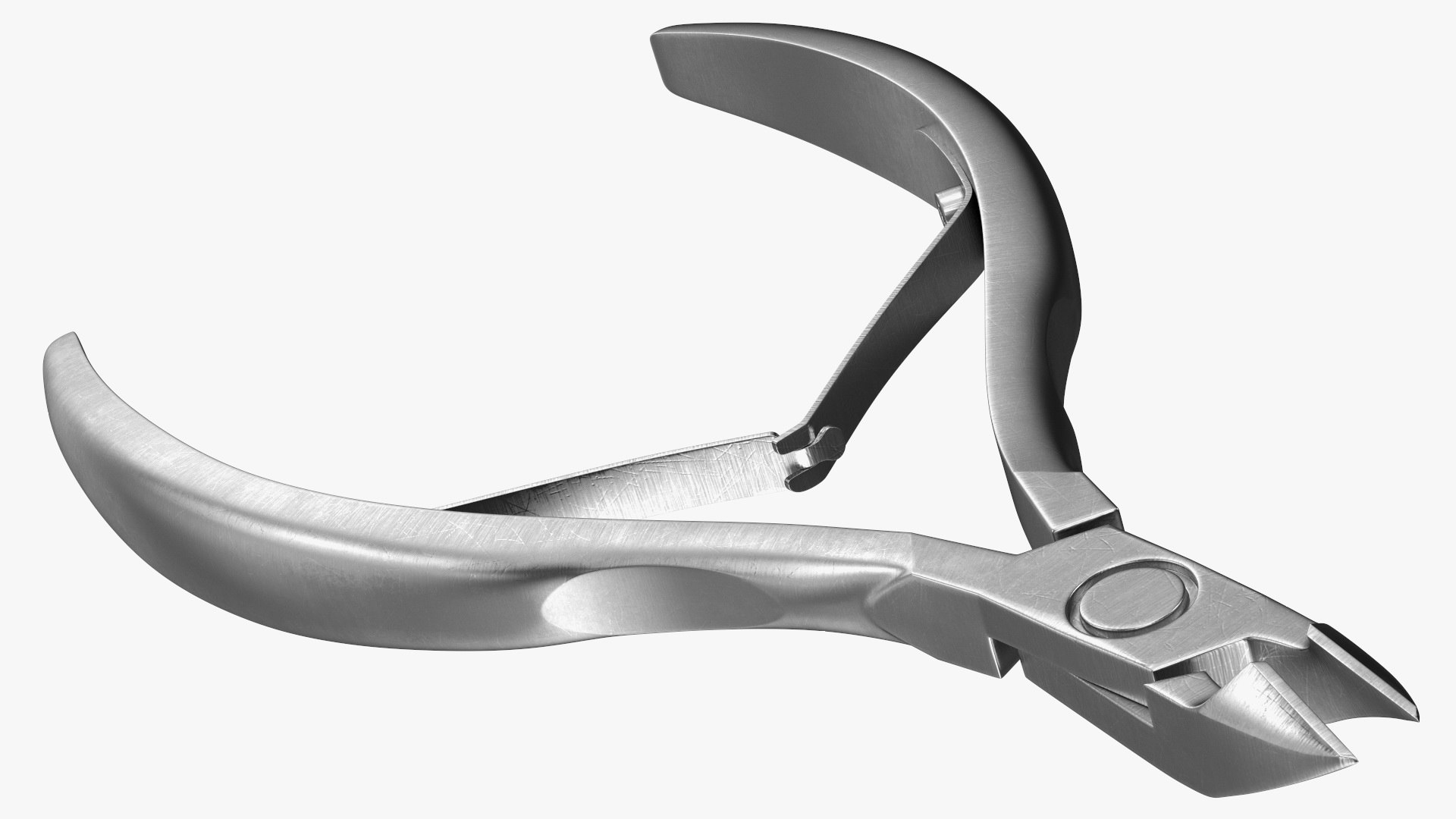 Stainless Steel Cuticle Nipper 3D model preview
