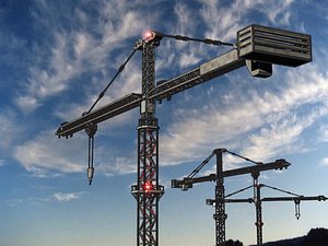 tower crane 3d model