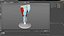 Larynx Medical Model Assembled