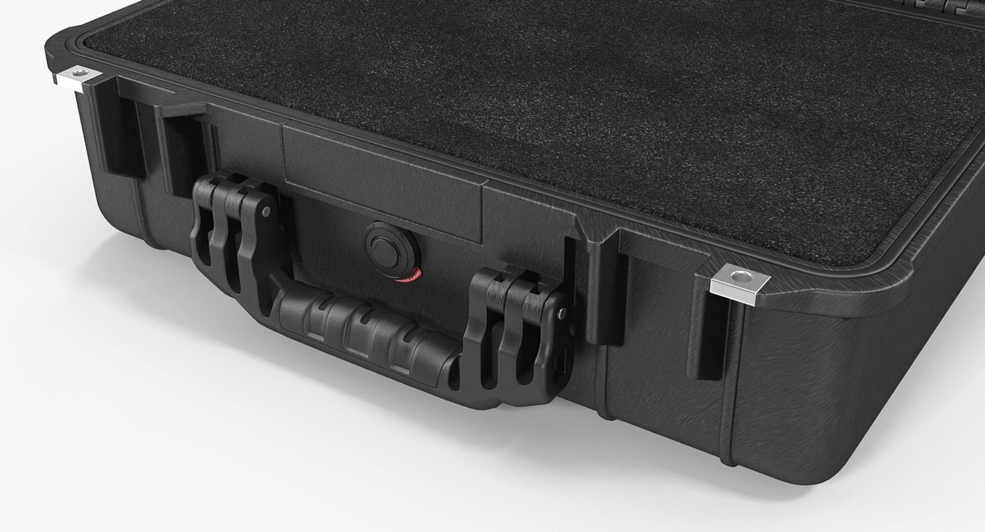 3D model black pelican case foam - TurboSquid 1283808