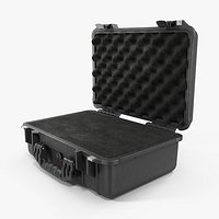 Black Pelican Case with Foam