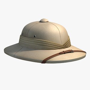 retro pith helmet 3ds