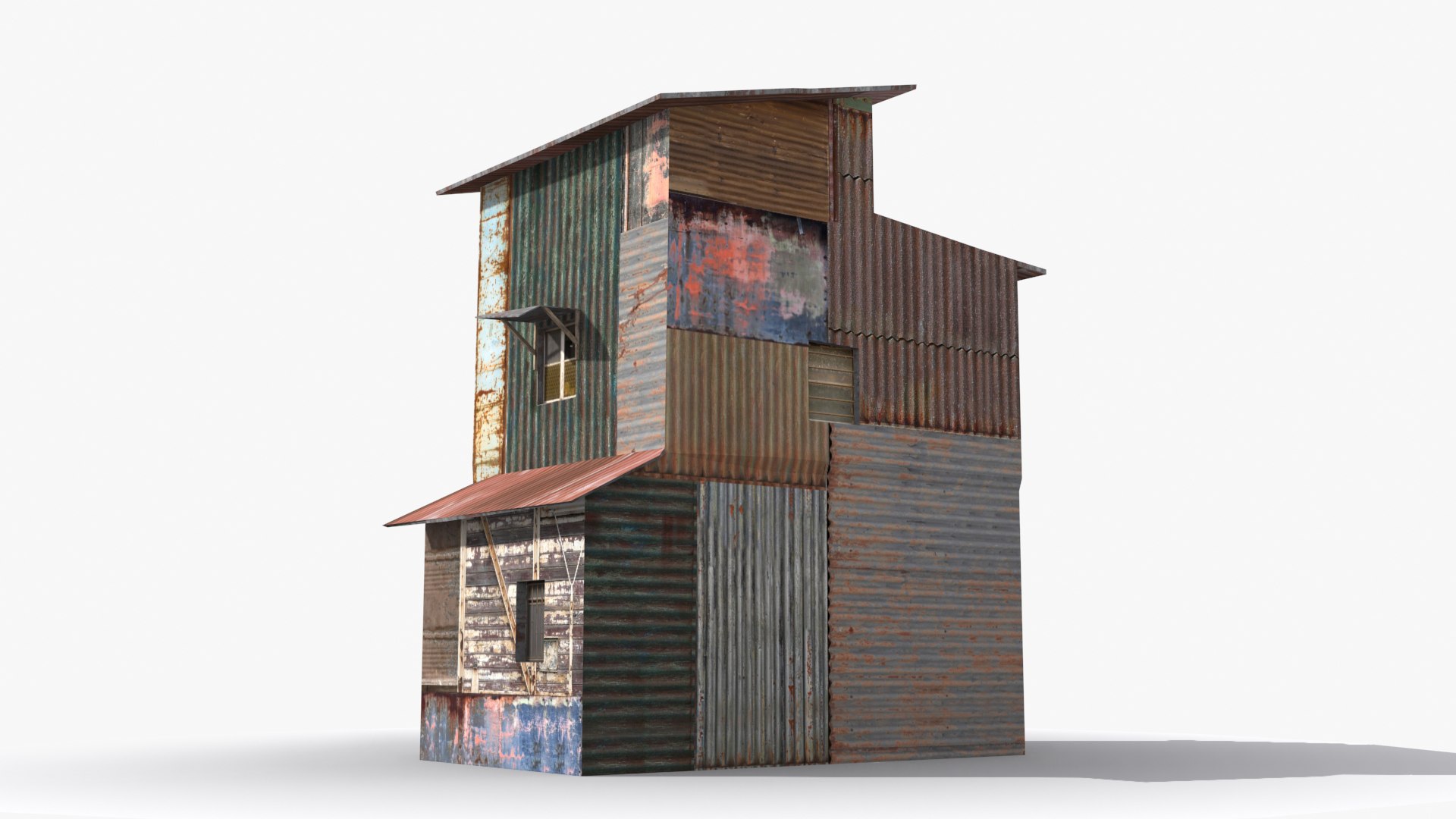 Slum X22 3D Model - TurboSquid 2009613