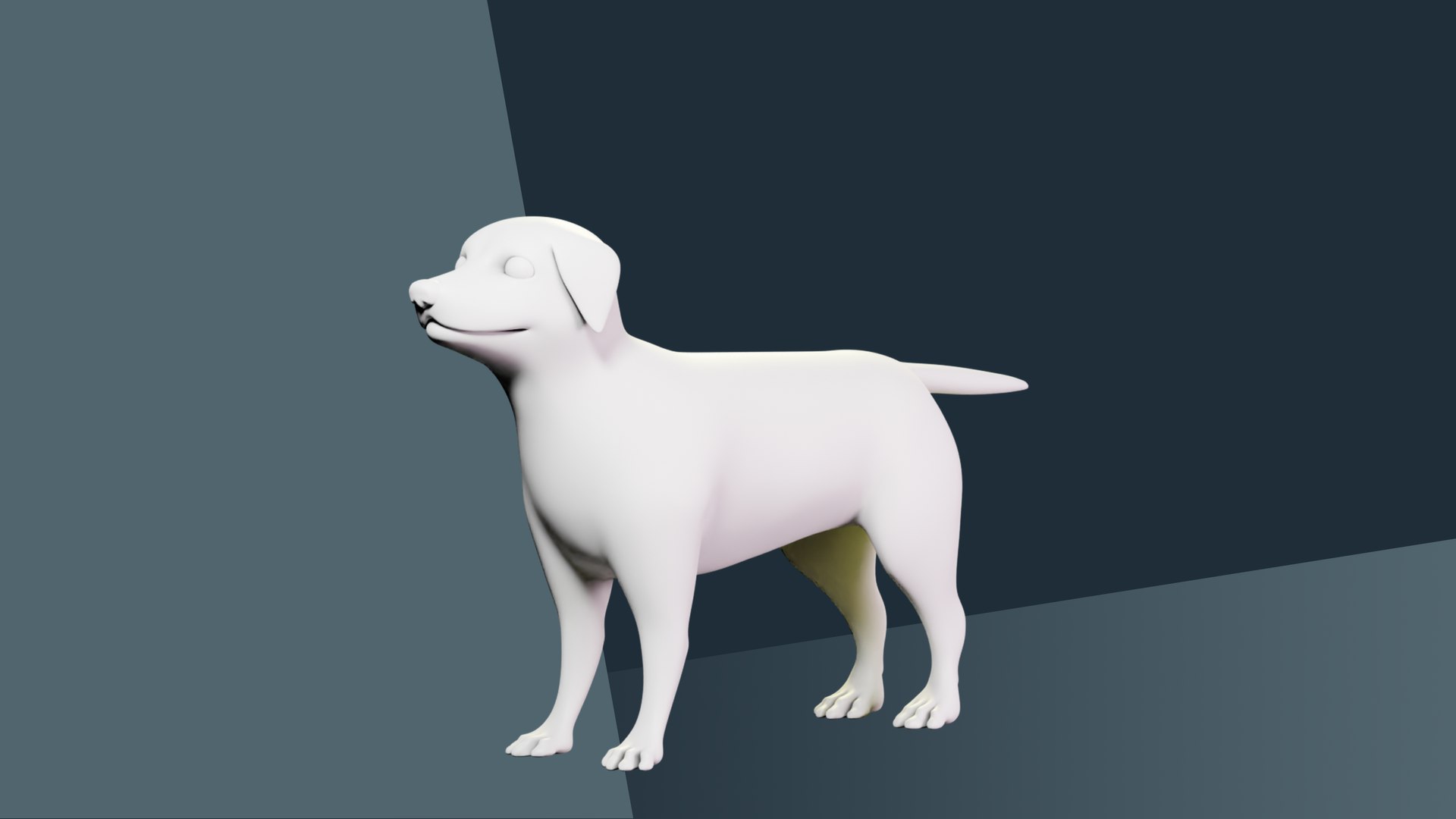 Dog 3D Cartoon Rigged Model - Blender 3D - TurboSquid 2222124