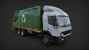 Trash garbage truck