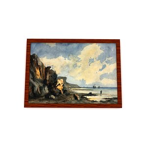Oil Painting 3D model