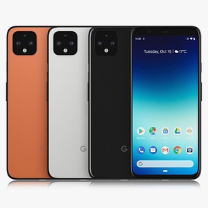 3D google pixel 4 xl