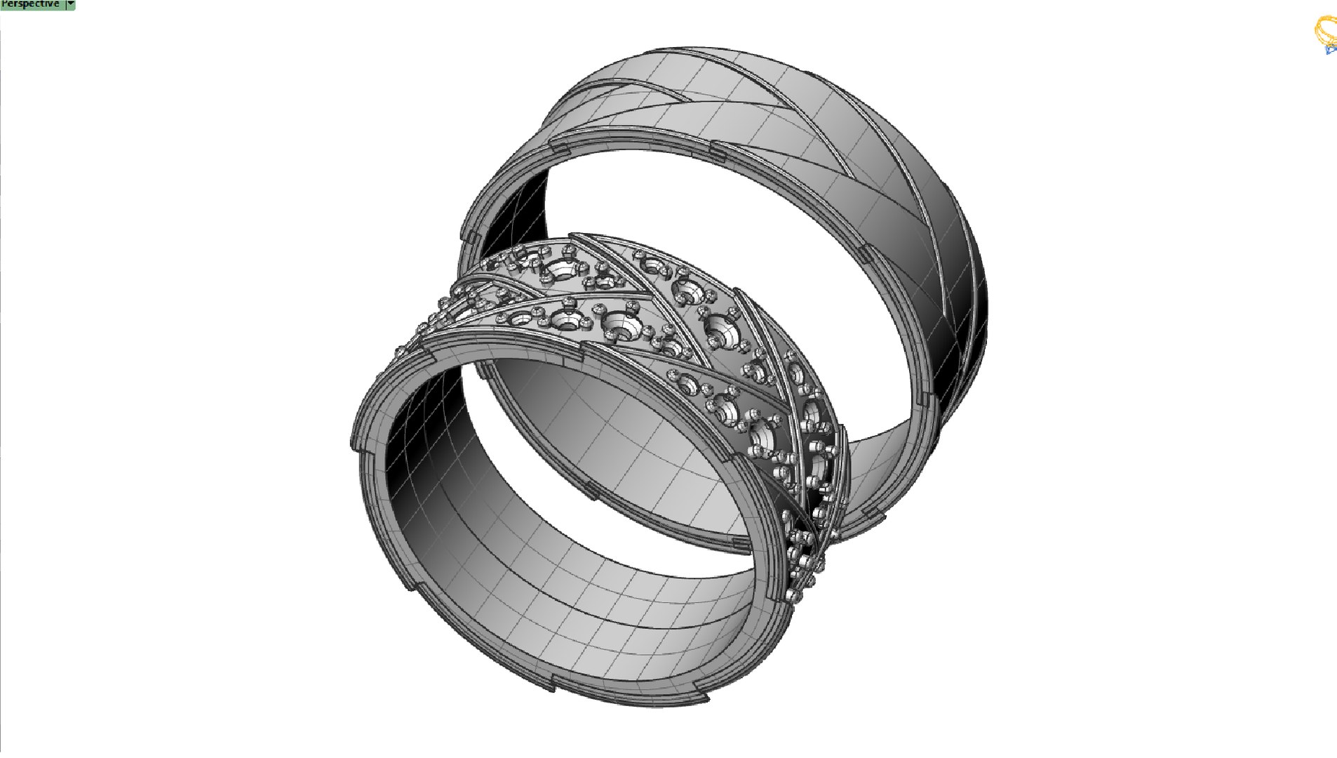 Wedding Band-rings cnc or3D print model model - TurboSquid 1988661