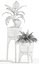 Plants collection 134 Retro Print Revival Planter