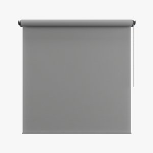 3d roller animation curtain model