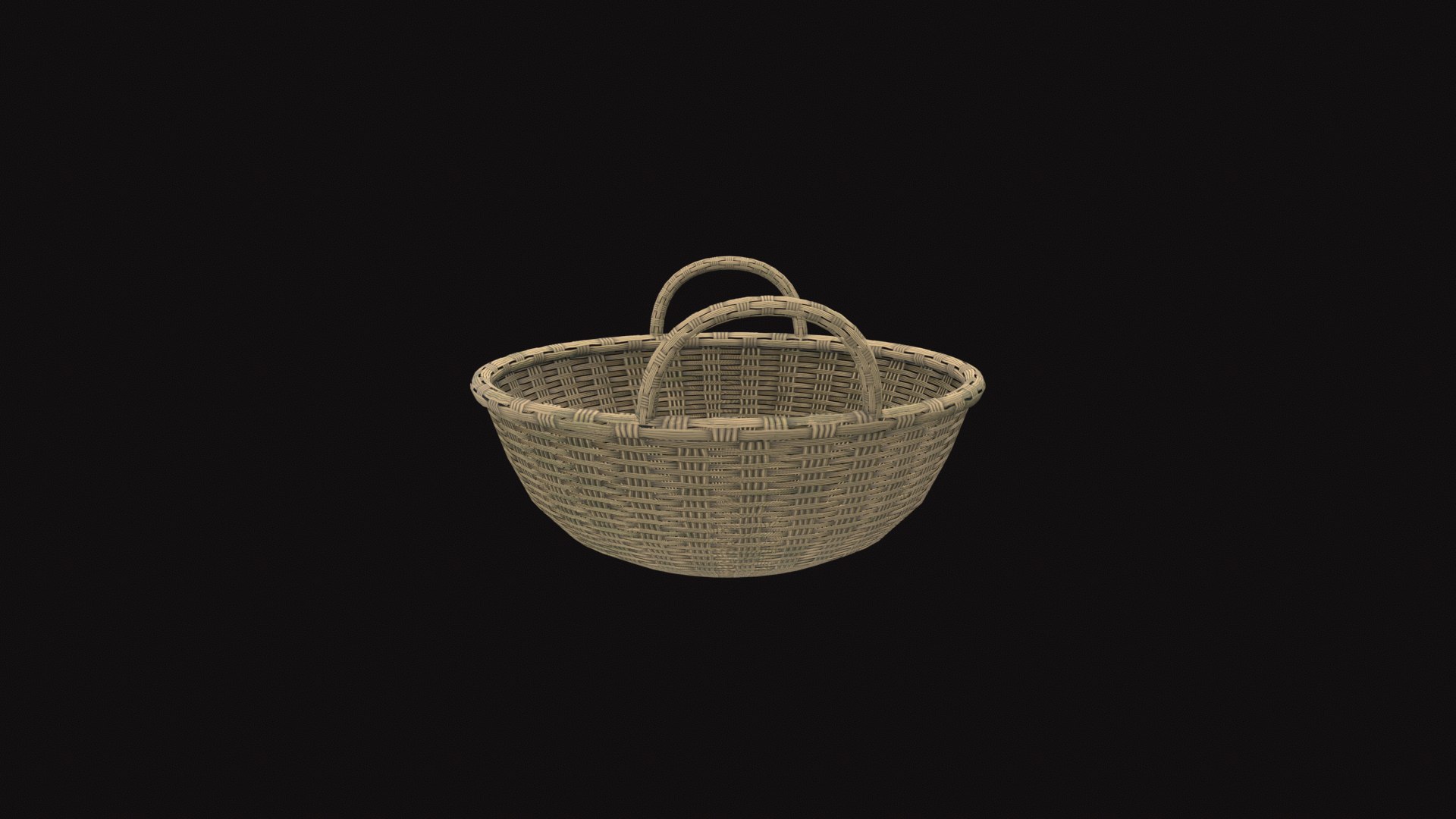 3D Medieval Household Basket 02 - TurboSquid 2320242