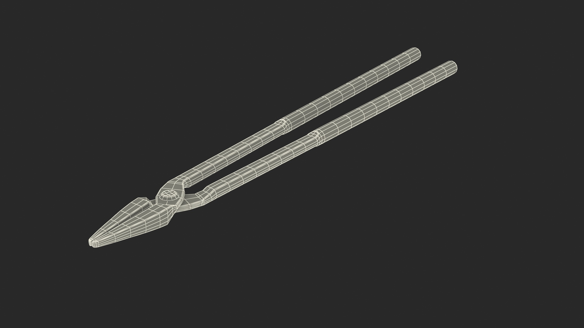3D Model Blacksmith Scrolling Tongs TurboSquid 1468938