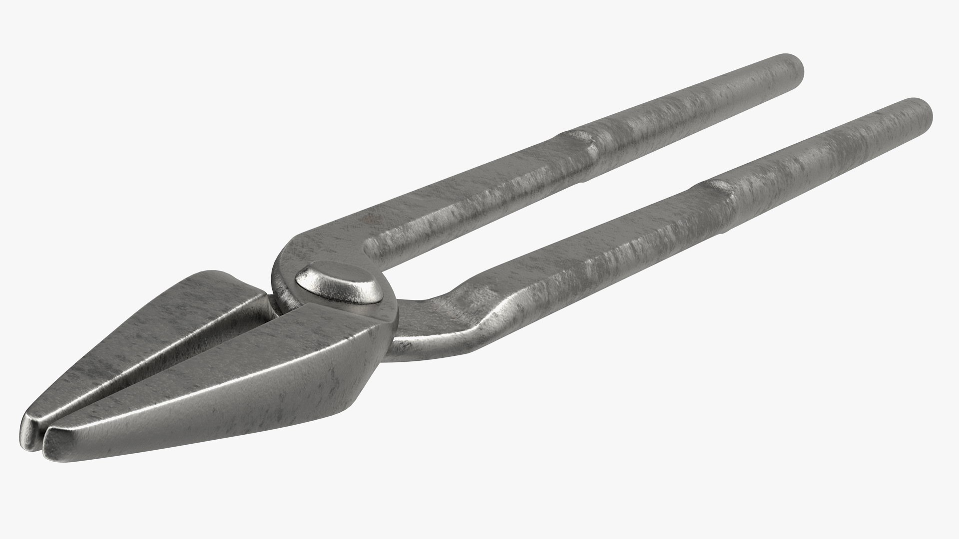 3D Model Blacksmith Scrolling Tongs TurboSquid 1468938