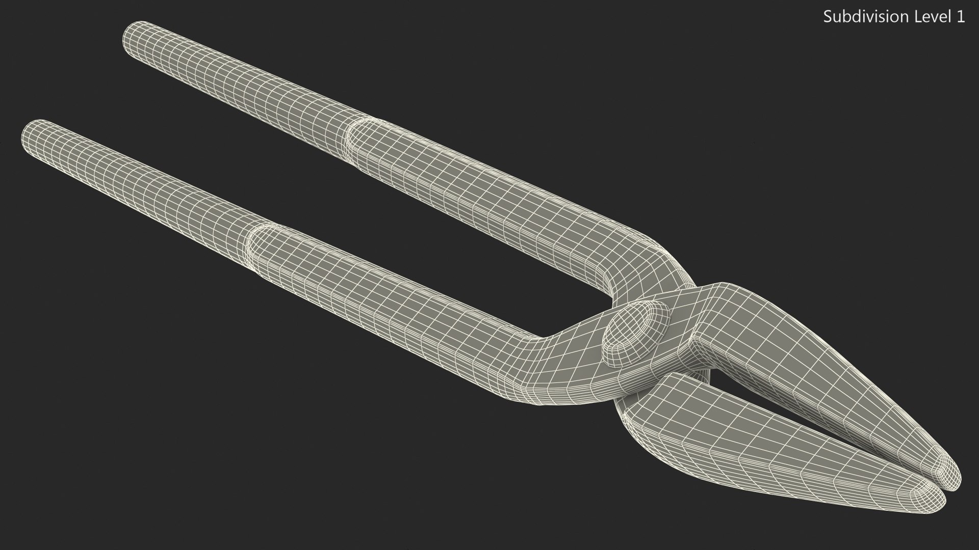 3D Model Blacksmith Scrolling Tongs TurboSquid 1468938