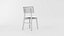 3D Chair Wooden N19