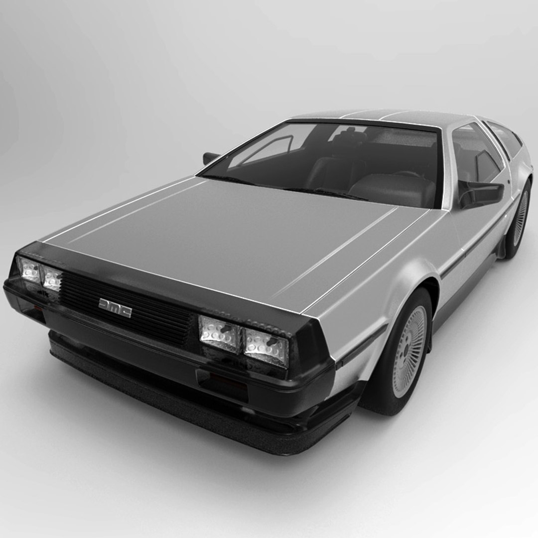 Classic Dmc Delorean 3ds