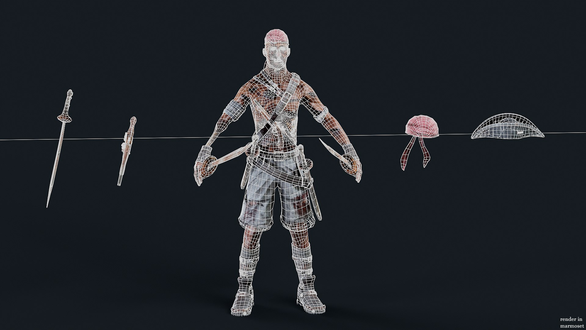 3D PIRATE UNDEAD PACK Model - TurboSquid 2418773