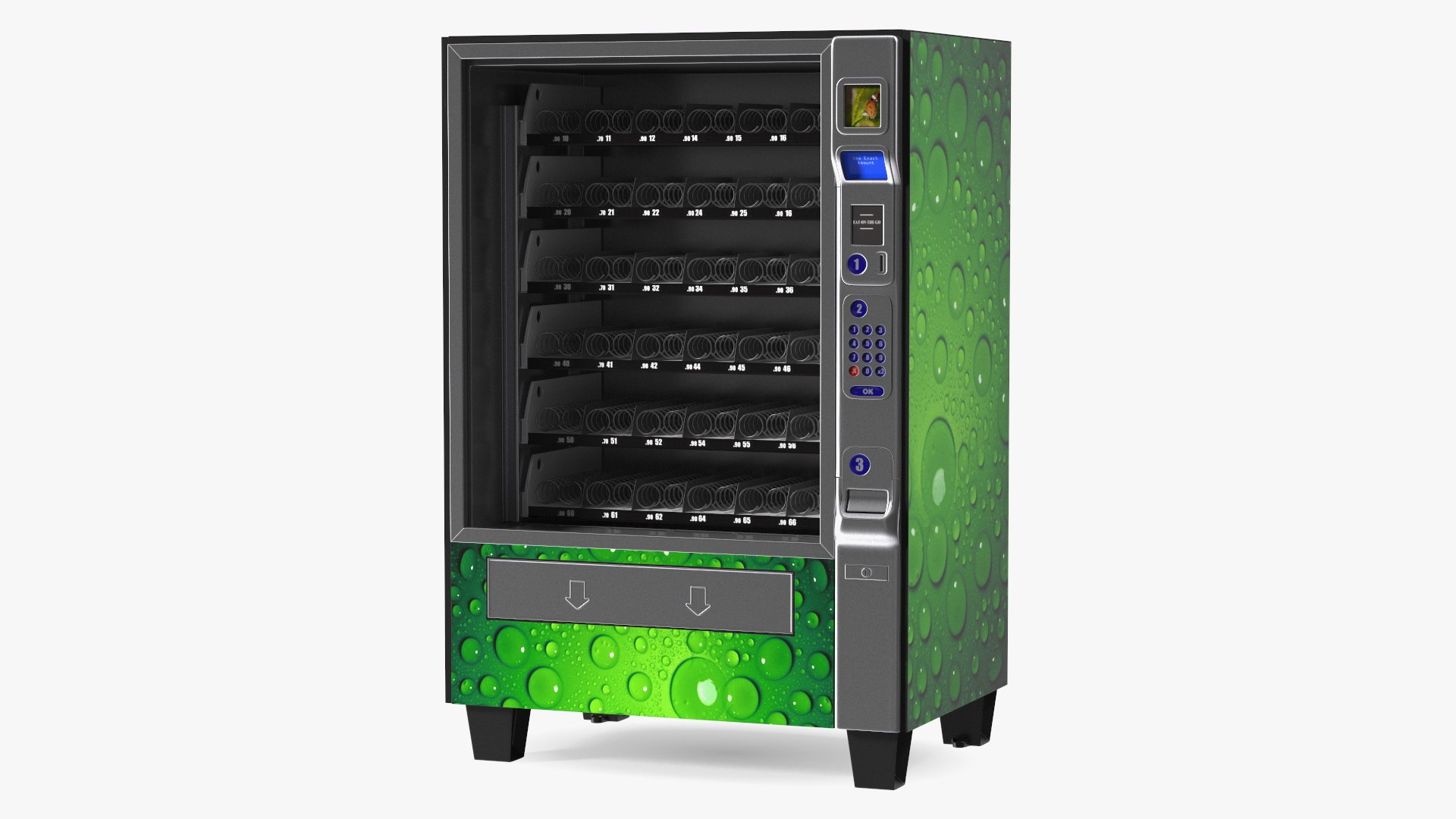 All Snack Vending Machine 3D model preview