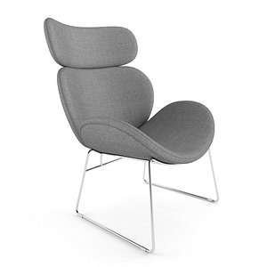3D Actona Cazar Resting Chair model