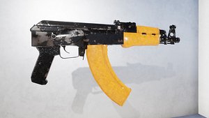 3D ak aks-74u model