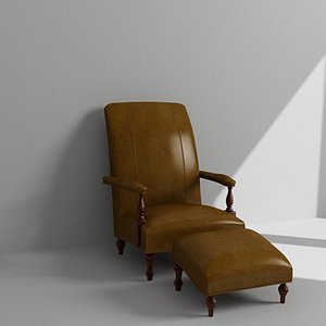 maya armchair ottoman