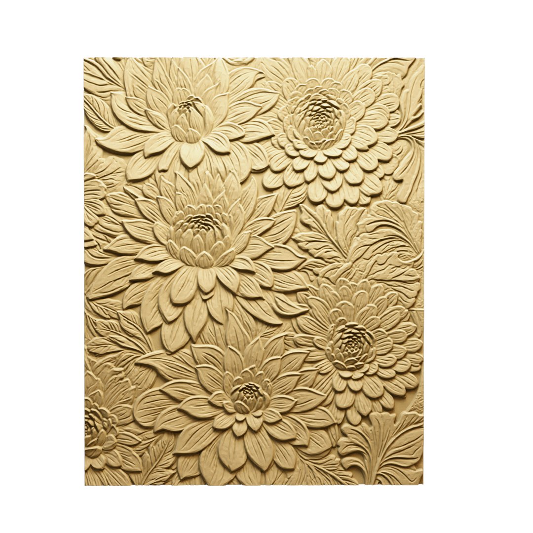 3D Model Modern Panel Wall Decor Set Wall Relief Mural CNC 157 ...