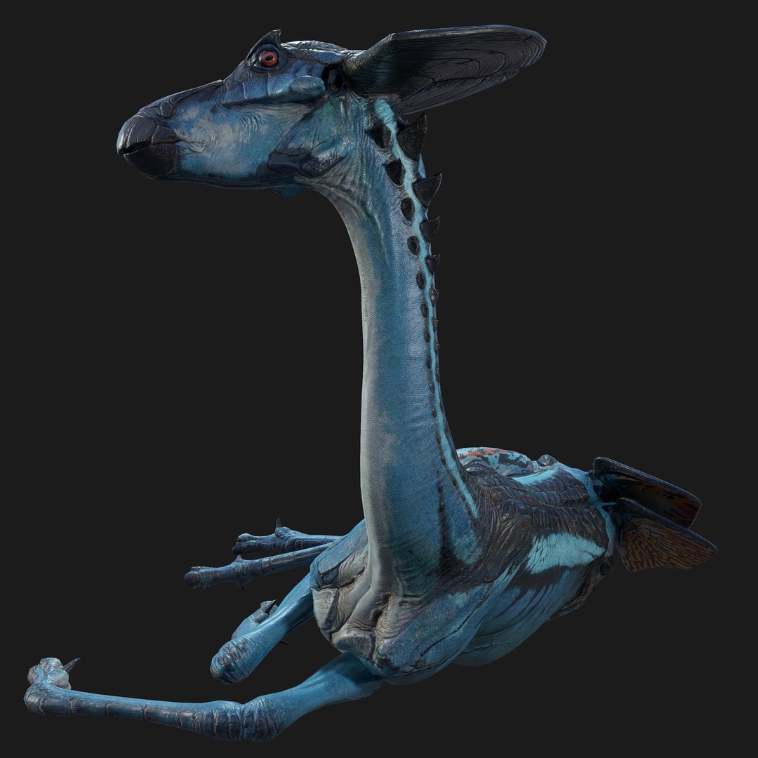 3D Alien Antelope - TurboSquid 2381492