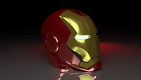Animated Ironman Helmet
