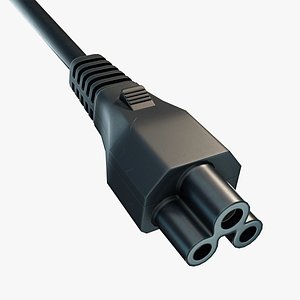 Power Cable IEC C5 3D model