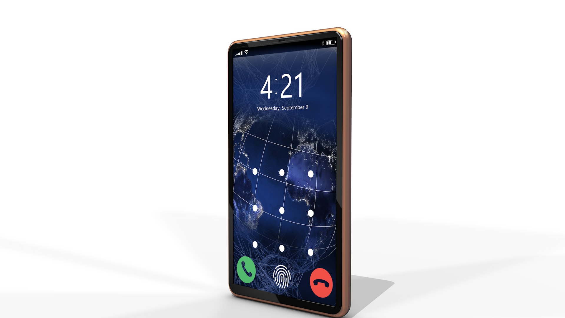 3d Model Generic Smart Phone