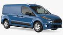 Cargo Van Barn Doors Blue