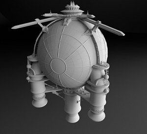 Titan Spaceship