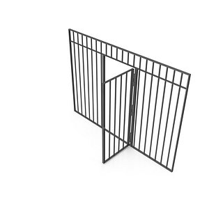 3D Iron Prison Cage