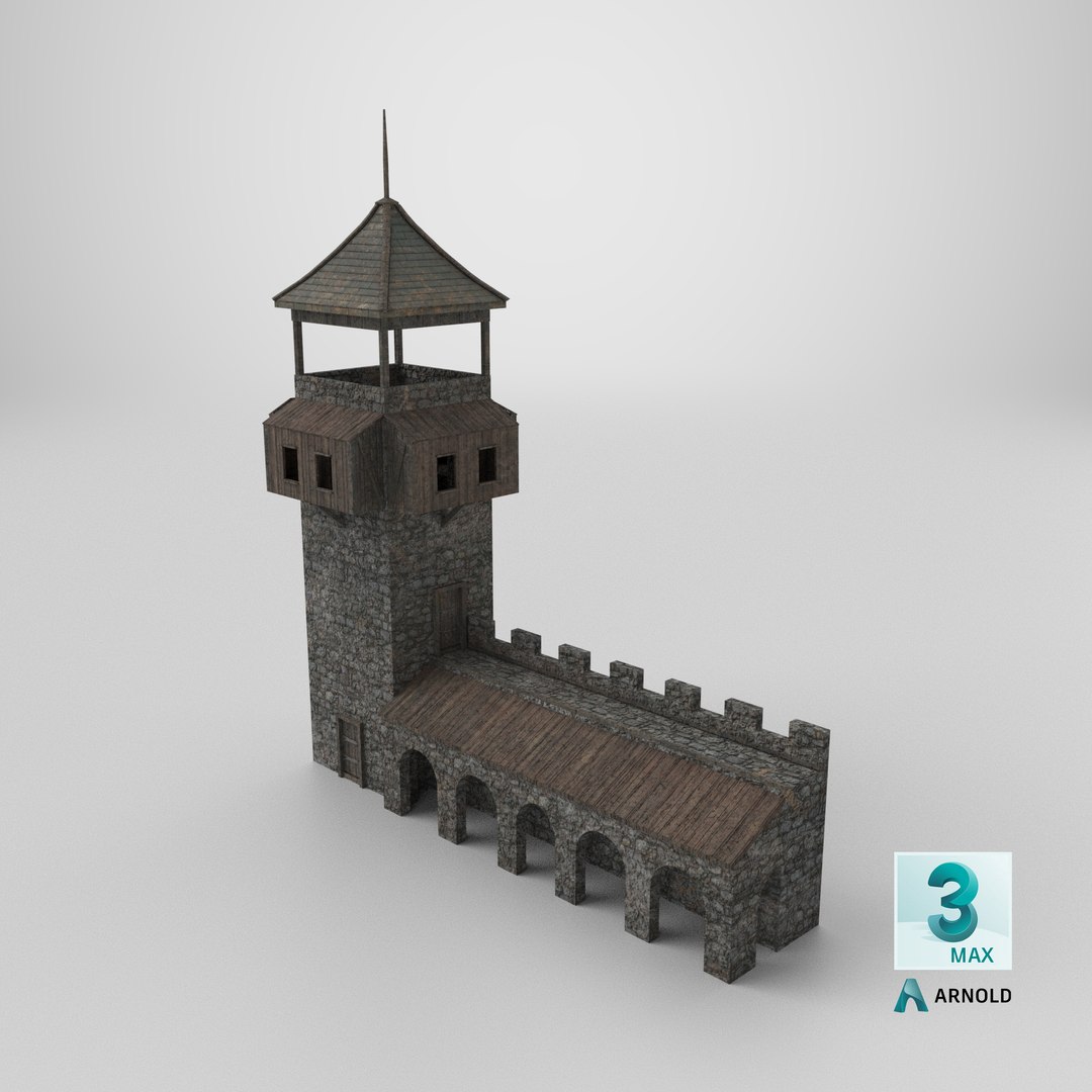 Medieval Watchtower model https://p.turbosquid.com/ts-thumb/zB/Fe6Z9V/DG/stemcell_max_arnold_render/png/1755541176/1920x1080/fit_q87/d665d7782971afc3e20c4efd884de47ce7b0b130/stemcell_max_arnold_render.jpg