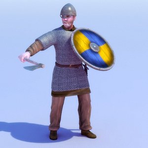 max viking warrior rigged