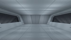 3D Sci Fi Room