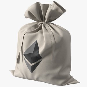 3D Money Bag Ethereum