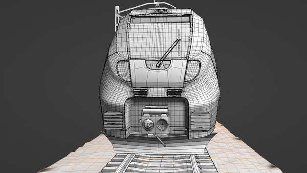 modelo 3d Bombardier TALENT Train Abelio RiggedAnimated - TurboSquid ...