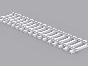 Rails beton monobloc