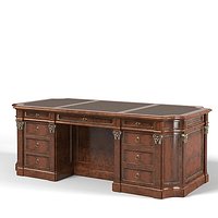 francesco molon desk work table office classic empire