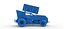Winged Sprint car Version 2 while turning Scale 1 to 25