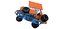 Winged Sprint car Version 2 while turning Scale 1 to 25
