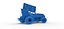 Winged Sprint car Version 2 while turning Scale 1 to 25