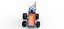 Winged Sprint car Version 2 while turning Scale 1 to 25