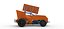 Winged Sprint car Version 2 while turning Scale 1 to 25