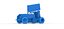 Winged Sprint car Version 2 while turning Scale 1 to 25