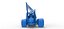 Winged Sprint car Version 2 while turning Scale 1 to 25